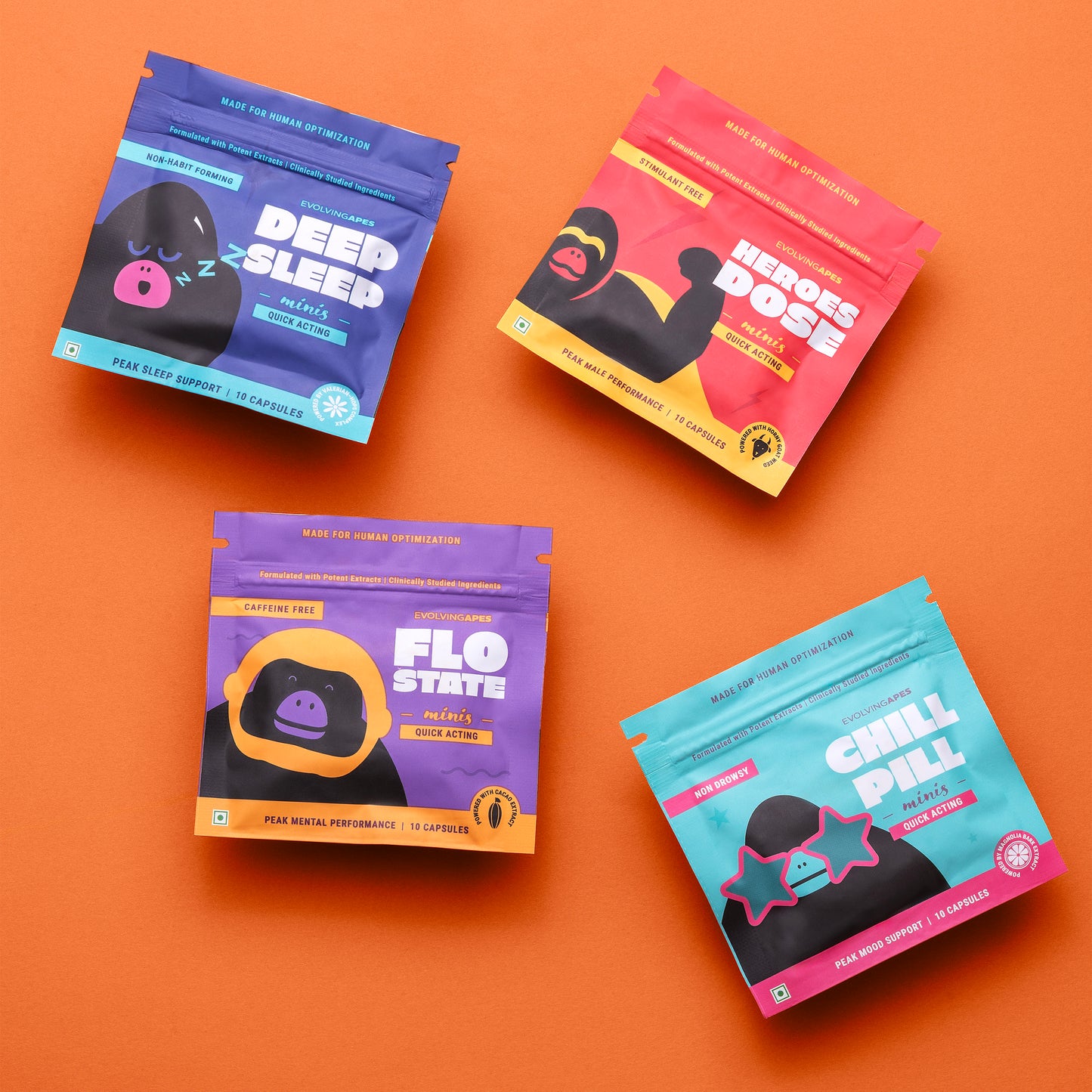 ASSORTED MINIS                        (4 Formulas × 10 Caps)